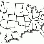 1094 Views | Social Studies K 3 | Map Outline, United States Map | A Printable Blank Map Of The United States