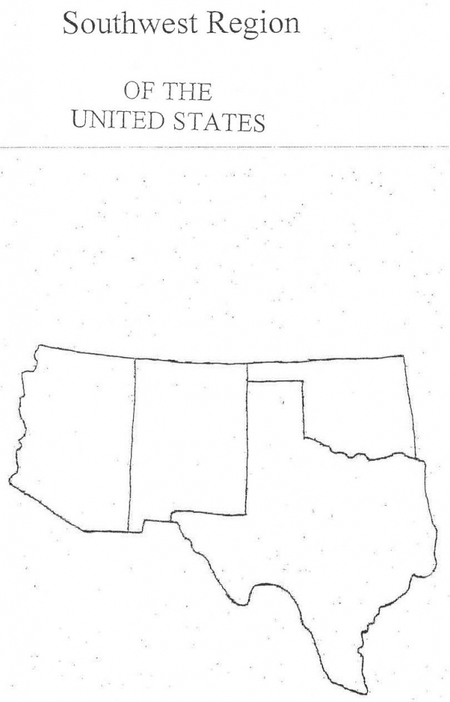 1848 Southwest Us Map Blank Maps United States 429702 New Printable | Printable Map Of Southwest United States