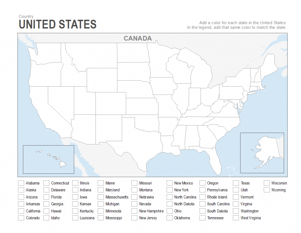 united states printable map printable usa map to color