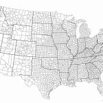 A Blank Map Of Us Counties [3675X2350] : Whereivebeen | Blank Us County Map