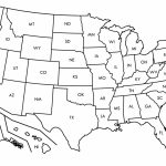Black And White Map Us States Usa50Statebwtext Inspirational Best | Printable Map Of The United States In Black And White