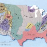 Blank Landform Map Of United States For Kids | Applied Coastal | Printable Landform Map Of The United States