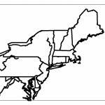 Blank Map Of Northeast Region States | Maps | Printable Maps, Us | Printable Map Of Us Regions