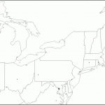Blank Map Of Northeast Us And Travel Information | Download Free | Free Printable Map Of Eastern Us