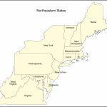 Blank Map Of Northeastern United States Refrence The United States | Printable Blank Map Of The Northeast Region Of The United States