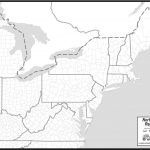 Blank Map Of Northeastern United States Save Blank Map The Northeast | Printable Map Of Northeastern United States