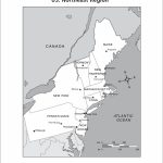 Blank Map Of The Northeast Region Of The United States And Travel | Blank Northeast Us Map Printable