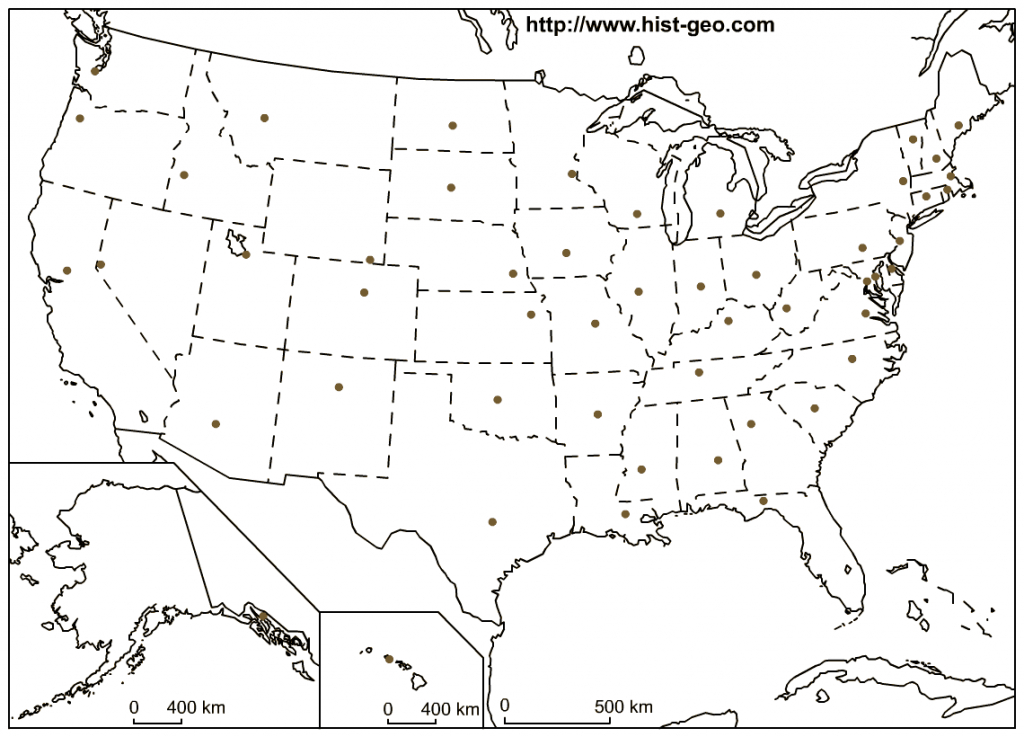 Printable Map Of Continental Us Printable US Maps