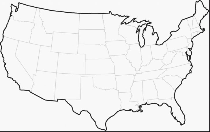 Blank Printable Map Of The United States Best Southeast Us States ...