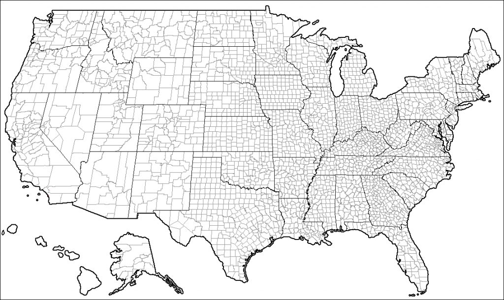 Blank Us County Map (Updated) - Imgur | Blank Us County Map