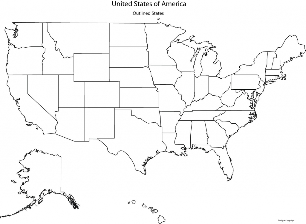 Free Printable Blanak Us Maps 50 States Blank Map For Usa Print With 