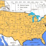 Blank Us Map With Latitude And Longitude Lines Map With Latitude And | Printable Map Of The United States With Latitude And Longitude Lines