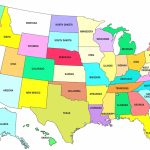 Blank Us Map With States Names Usaalaska34 Beautiful The United | Printable United States Map Free