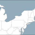 Blank Us State Map Northeast North East Usa Free Maps Outline With | Printable Northeast Us Map
