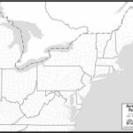Blank Us State Map Northeast Of States New North East Usa Free Maps | Free Printable Map Of Eastern Us