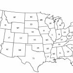 Blank Us State Map Printable Us 50 2 Awesome Printable Map The Usa | Mr Printable Us Map