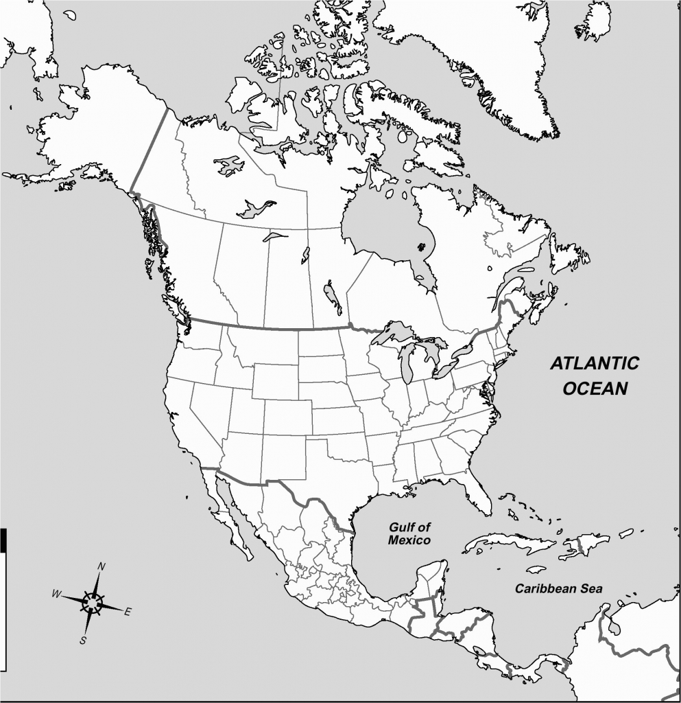 Canada And United States Map New Political Map North America | Printable Us Canada Map