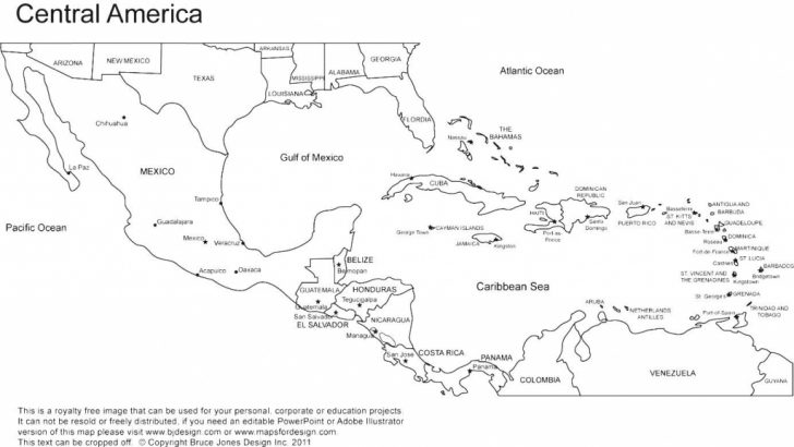 Central America Outline Map Free Getplaces Me Within Blank Zarzosa ...