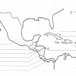 Central America Outline Map Free Printable Worksheet Us Usa Blank | Printable Map Of Central Usa