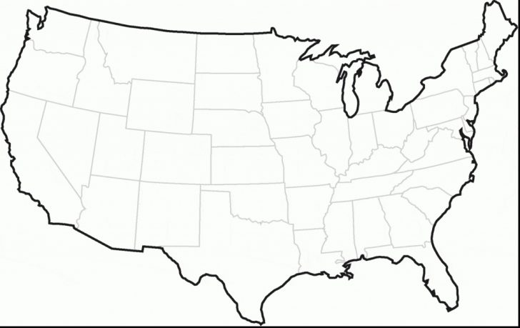 Printable Map Of The Continental United States