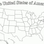 Coloring Page Map Of Usa   Coloring Home | Printable Map Of The United States To Color
