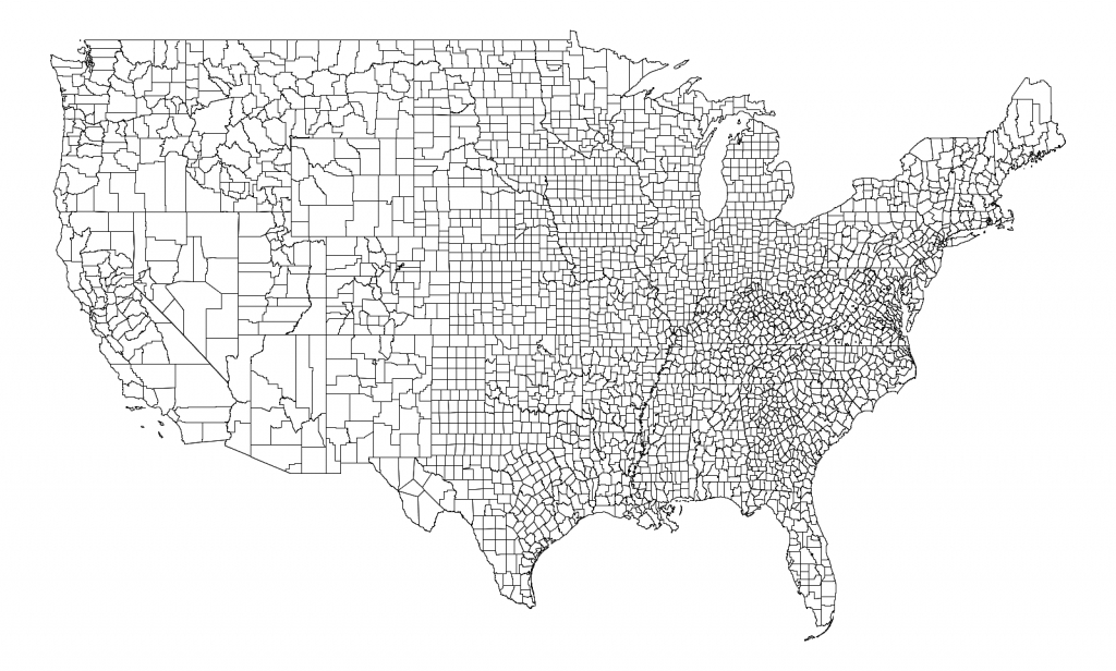 County Map Of Us And Travel Information | Download Free County Map Of Us | Blank Us County Map