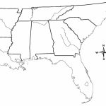 East Coast Of The United States Free Map Blank For Outline Eastern | Blank Usa Map East Coast