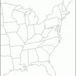 East Coast Of The United States Free Map, Free Blank Map, Free | Free Printable Map Of Eastern Us