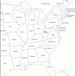East Coast Of The United States : Free Map, Free Blank Map, Free | Printable Blank Map Of The Eastern United States