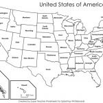 Free Printable Blank Us Map Blank Us Map States Fresh Big Printable | Big Printable Map Of The United States