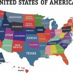 Free Printable Map Of Usa With Capitals | Globalsupportinitiative | Printable Us Map Labeled