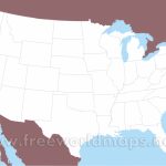 Free Printable Maps Of The United States | Printable Blank Map Of The United States Regions
