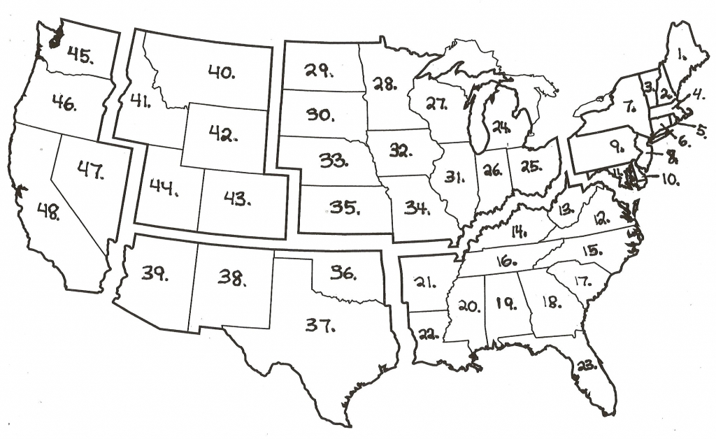 Free Printable Us Map Blank Blank Us Map States Inspirational United | Free Printable Us Map Pdf