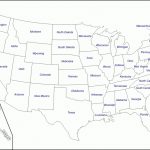 Free Printable Us Maps With State Names Usa Map And State Capitals | Free Printable Us Map With State Names