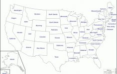 Free Printable Us Maps With State Names Usa Map And State Capitals | Printable Us Map With Names