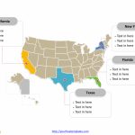 Free Usa Powerpoint Map   Free Powerpoint Templates | Printable Editable Us Map