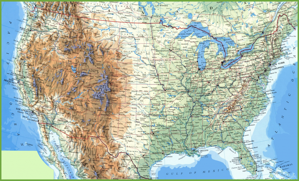 Large Detailed Map Of Usa With Cities And Towns | Huge Printable Map Of The United States