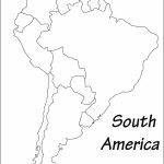 Latin America Printable Blank Map South Brazil Maps Of Within And | Printable South America Map Outline