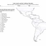 Latin America Printable Blank Map South Brazil The And Best Of Quiz | Printable South America Map Quiz