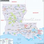 Louisiana Map For Free Download. Printable Map Of Louisiana, Known | Printable Map Of Usa Airports