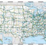 Map Of California Highways And Freeways Free Printable Us Road Map | Printable Road Map Of Usa With States And Cities