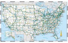 Map Of California Highways And Freeways Free Printable Us Road Map | Printable Road Map Of Usa With States And Cities