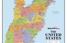 Map Of Eastern United States Printable Interstates Highways Weather | Printable Map East Coast Usa