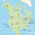 Map Of North America | North America Countries | Rough Guides | Printable Map Of North American Countries