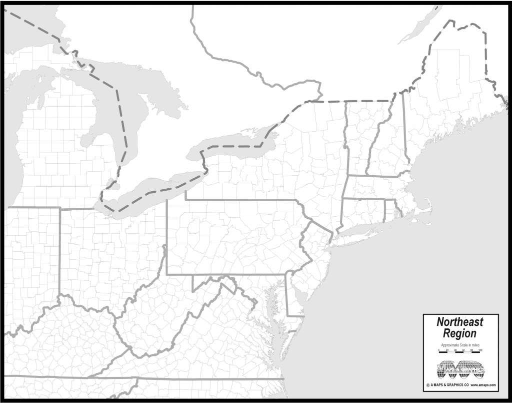 Map Of Northeast Region Of The United States Inspirationa Printable | Printable Map Of Northeast Us