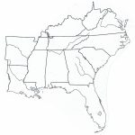 Map Of Southeast Us States   Maplewebandpc | Printable Map Southeast United States