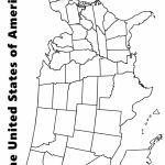 Map Of The Usa Coloring Page | Kids | Us State Map, Map Worksheets | Full Page Printable Map Of Usa