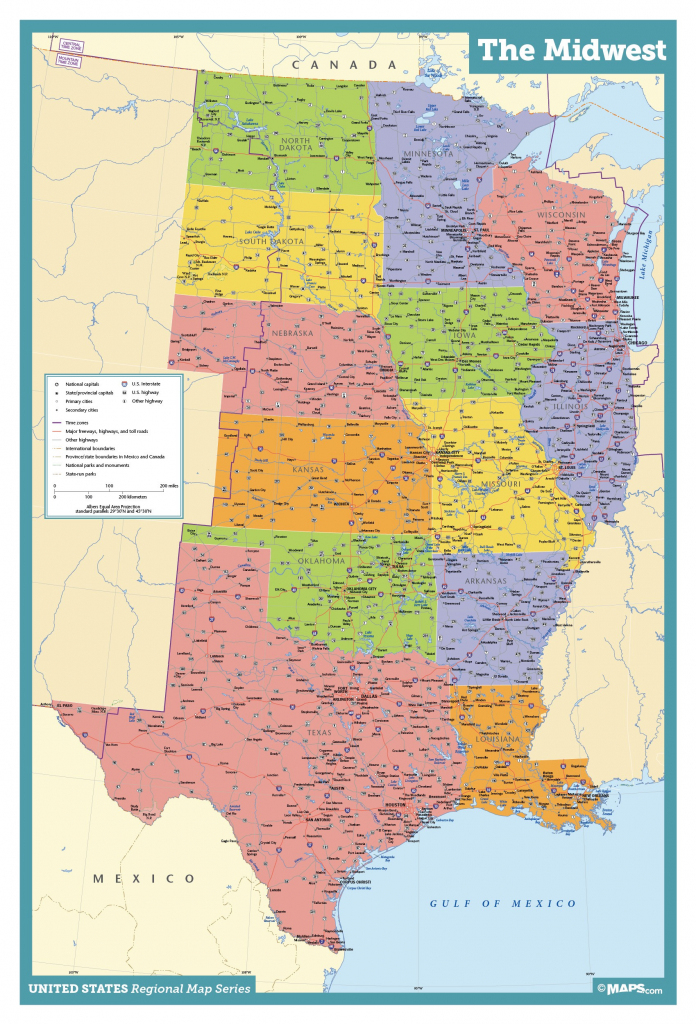 Map Of Us Regions Printable Usa Regional Map Best Midwestern United | Printable United States Regions Map