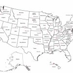 Map Of Us States And Capitals Usa State Color Map Inspirational | Printable Map Of Usa States And Capitals