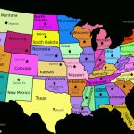 Map Of Us With States Labeled And Travel Information | Download Free | Printable Map Of The United States With States And Capitals Labeled